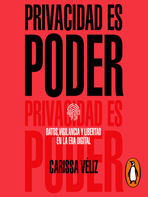 cover image of Privacidad es poder